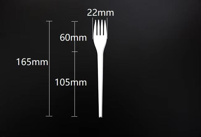 165mm disposable forks