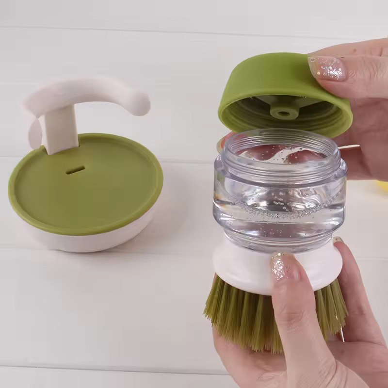 Plastic cleaning brush