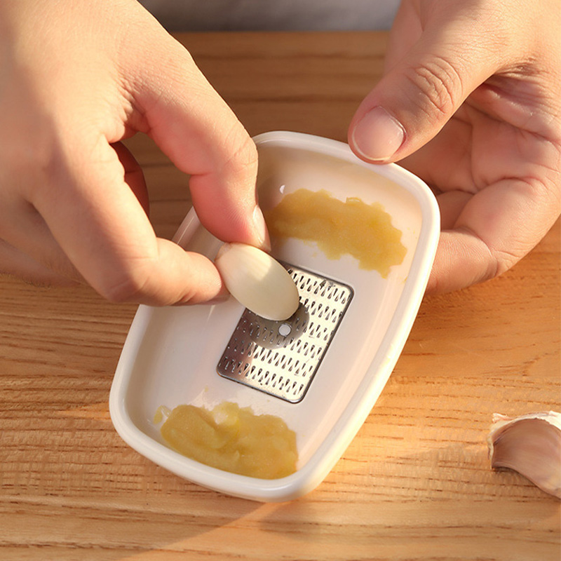 #Kitchen gadget garlic crusher