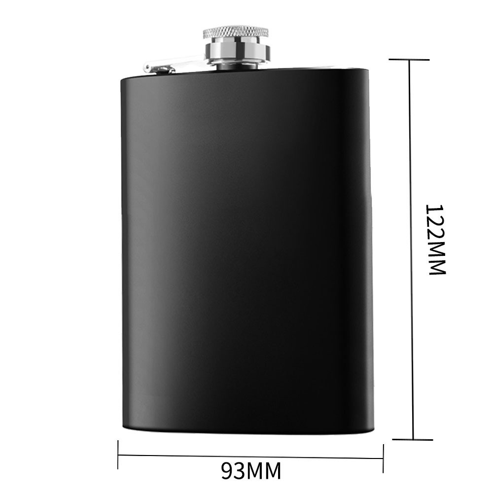 #Wholesale black Hip Flask Set