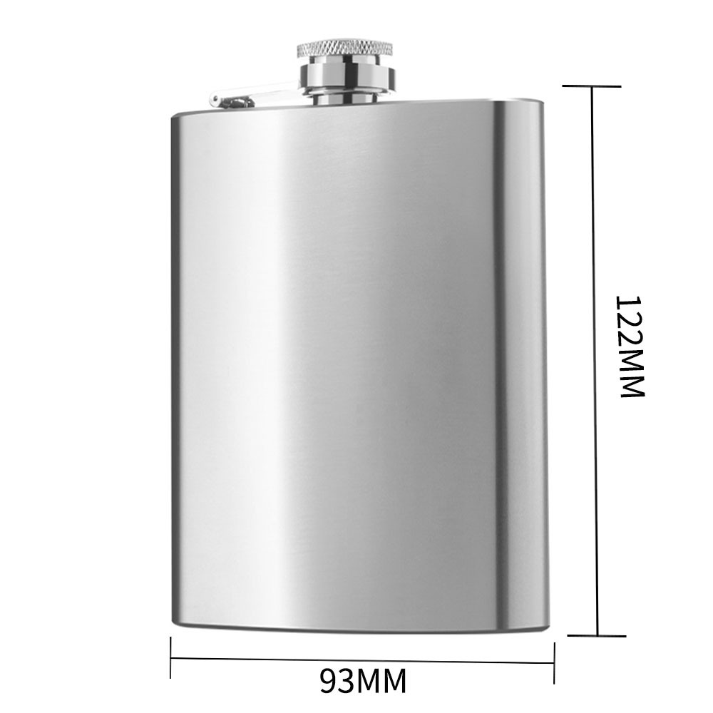 #Custom Logo PInk Hip Flask Bottle