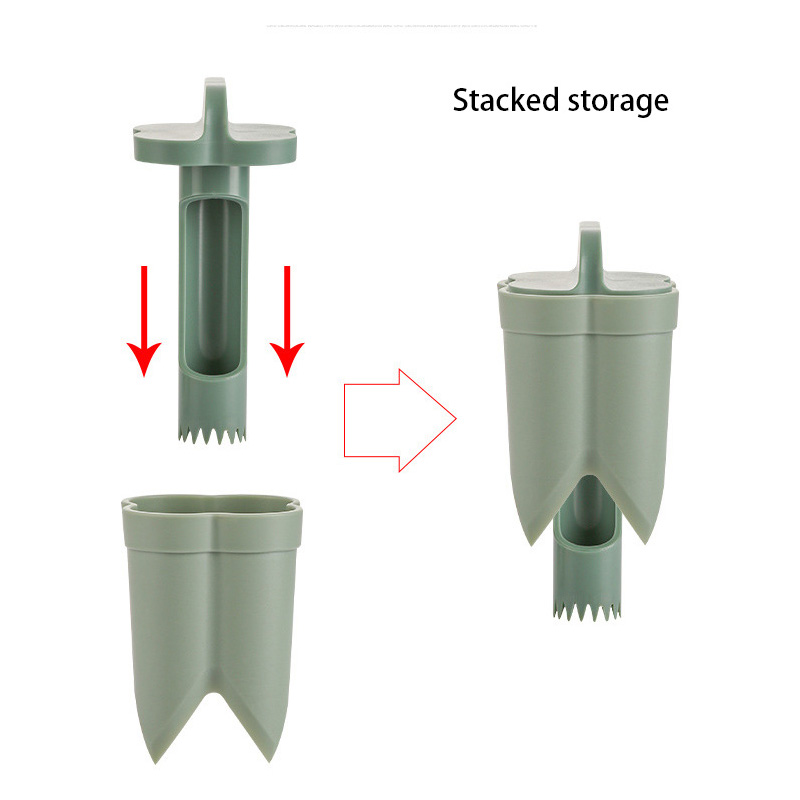 Plastic apple removal tool
