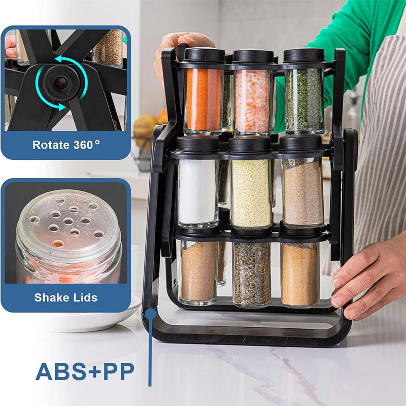 #Wholesale black Spice Food Container