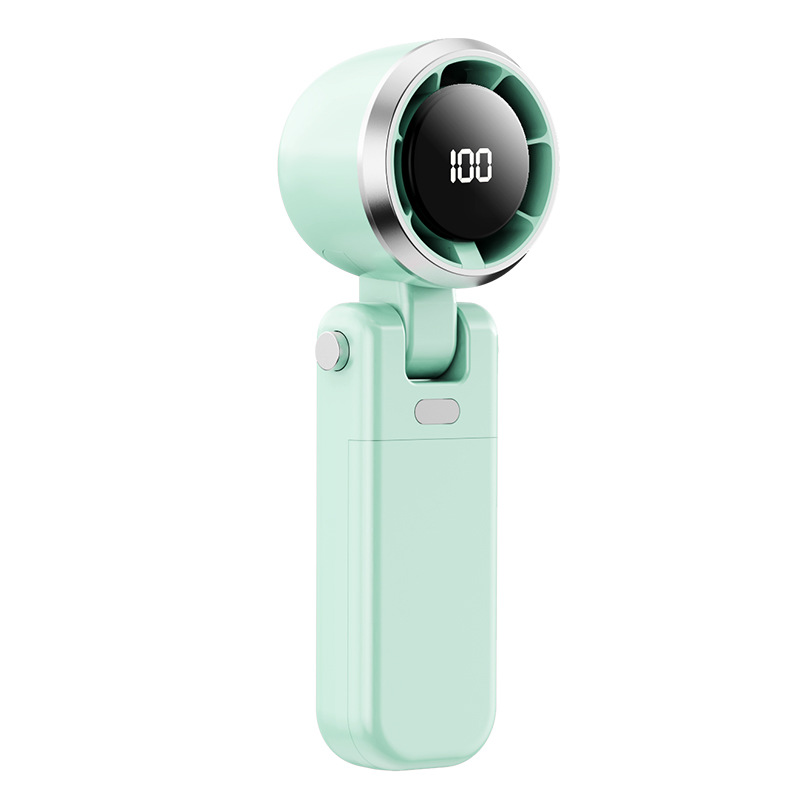 #Green Color mini fan air conditioner