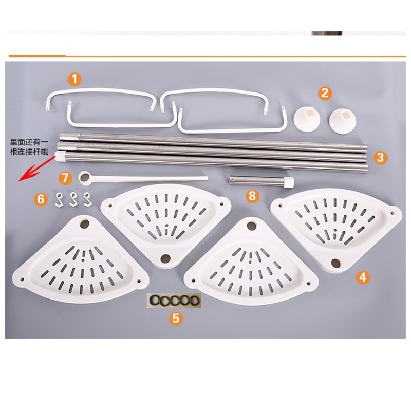 #Adjustable bathroom shelf